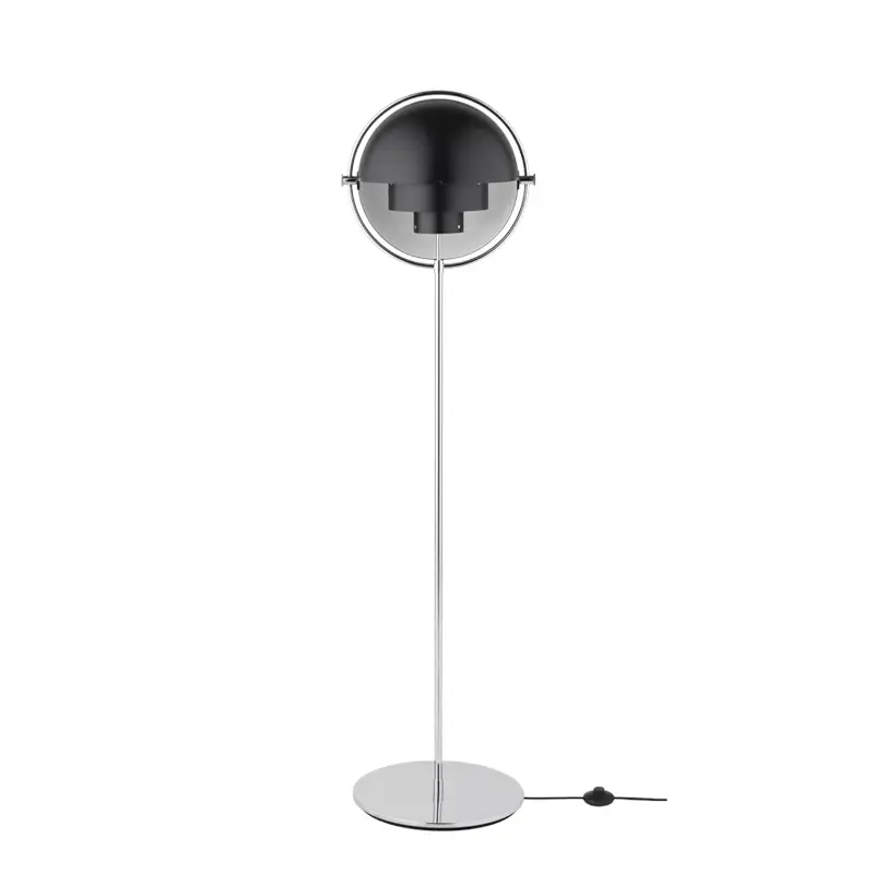 Acheter Direct Lampadaire MULTI-LITE Chrome/ noirGUBI