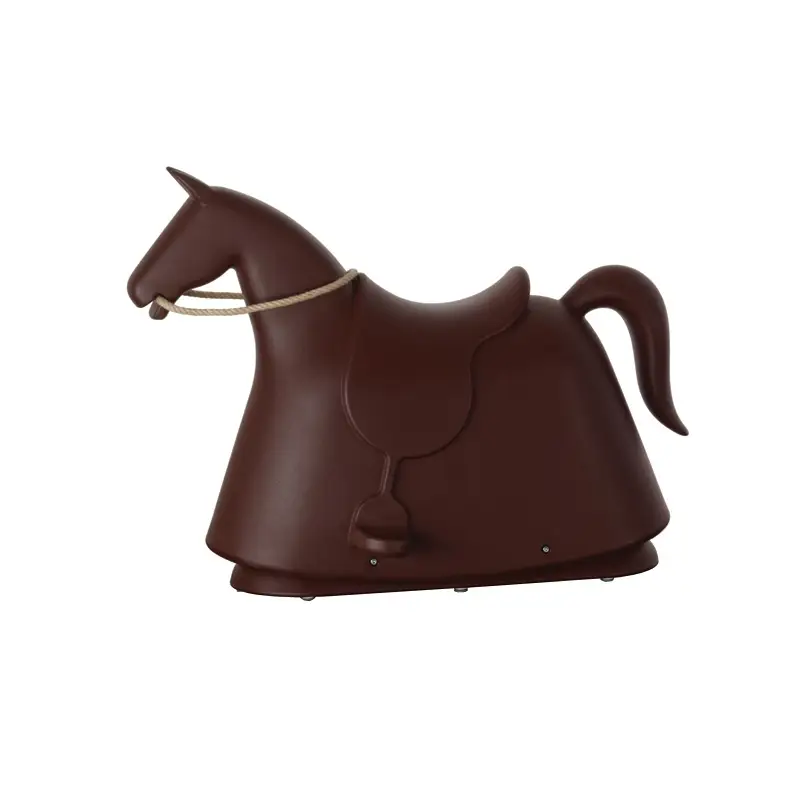 Vente Flash Siège enfant Cheval à bascule ROCKY MarronMAGIS