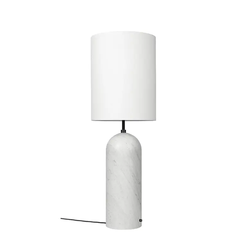 Jusqu'à Épuisement Des Stocks Floor Lamp GRAVITY XL High White marbleGUBI