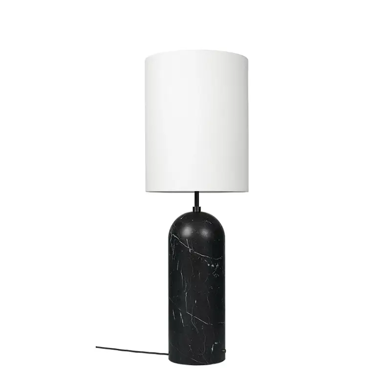 Promotion Saisonnière Floor Lamp GRAVITY XL High Black marbleGUBI