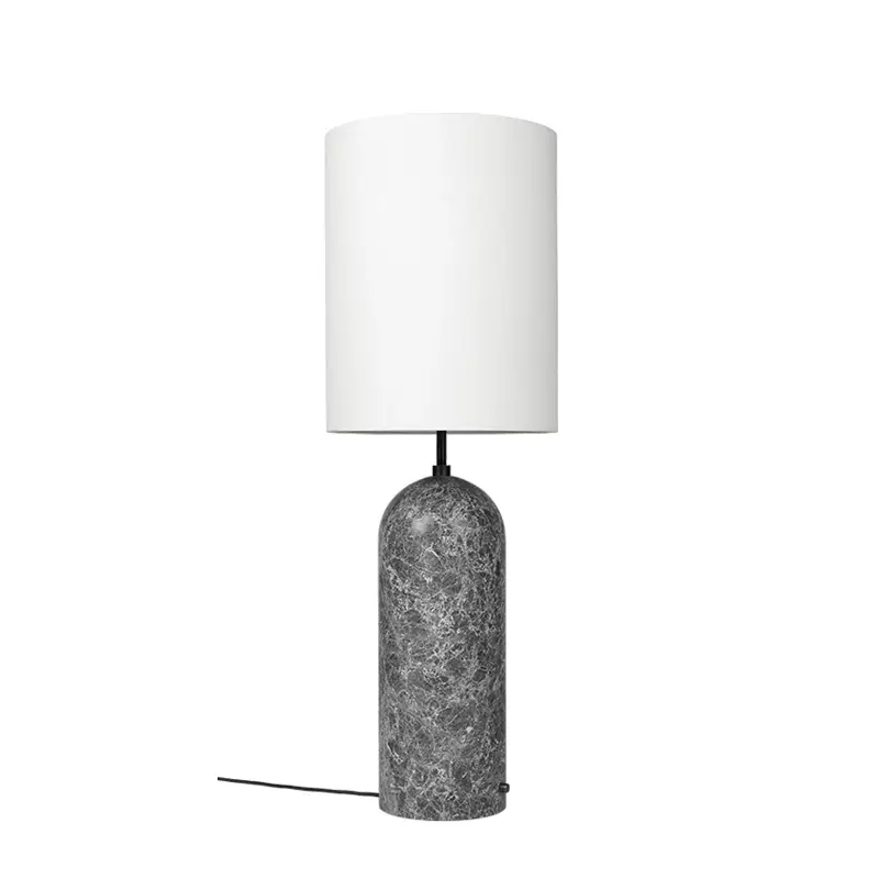 Prix Cassé Lampadaire GRAVITY XL High Marbre gris GUBI