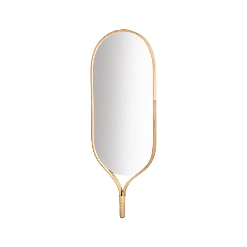 Mirror Mirror RACQUET H 140 Soaped oakBOLIA Achat Immédiat