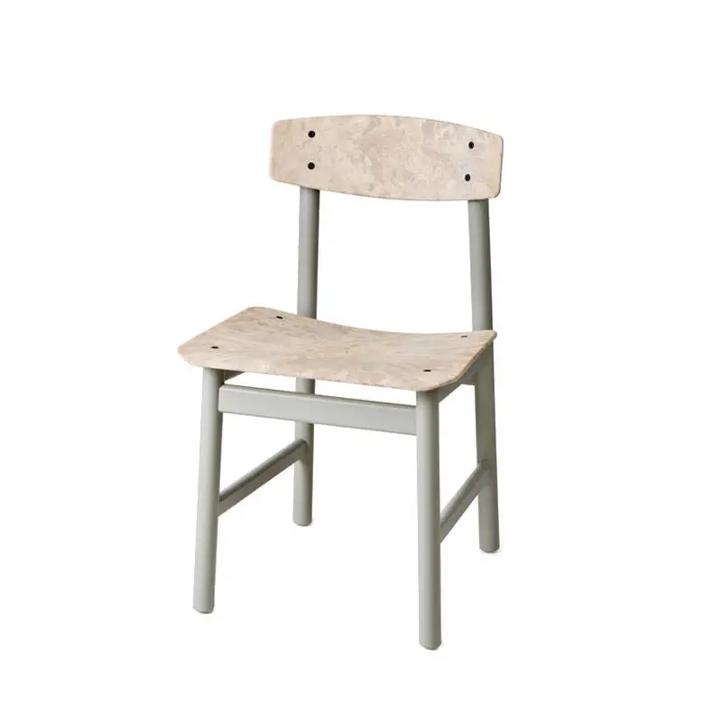 Expédié Aujourd&rsquo;hui Chaise CONSCIOUS BM3162 Hêtre gris/ Wood waste GreyMATER
