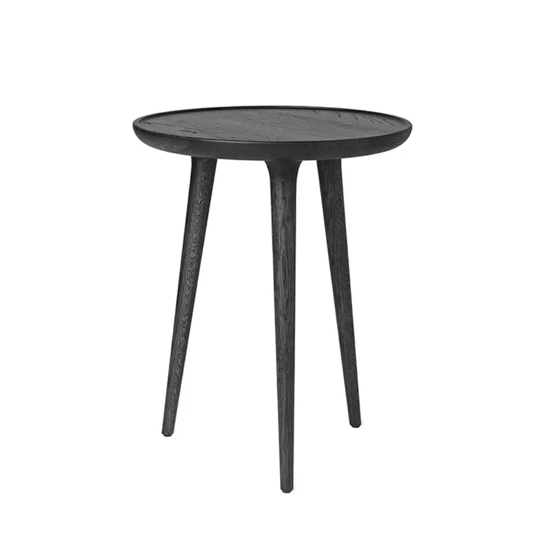 Paiement Sécurisé Side Table ACCENT Medium Black-stained oakMATER
