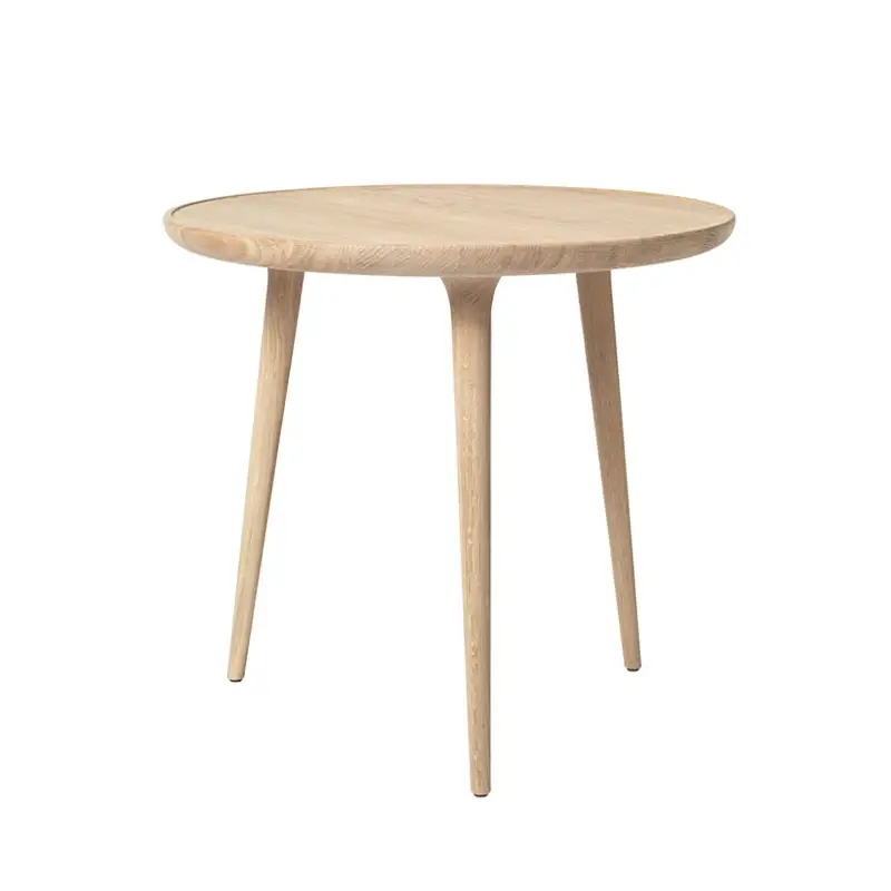 Table d'appoint guéridon ACCENT Large Chêne laqué matMATER Marque