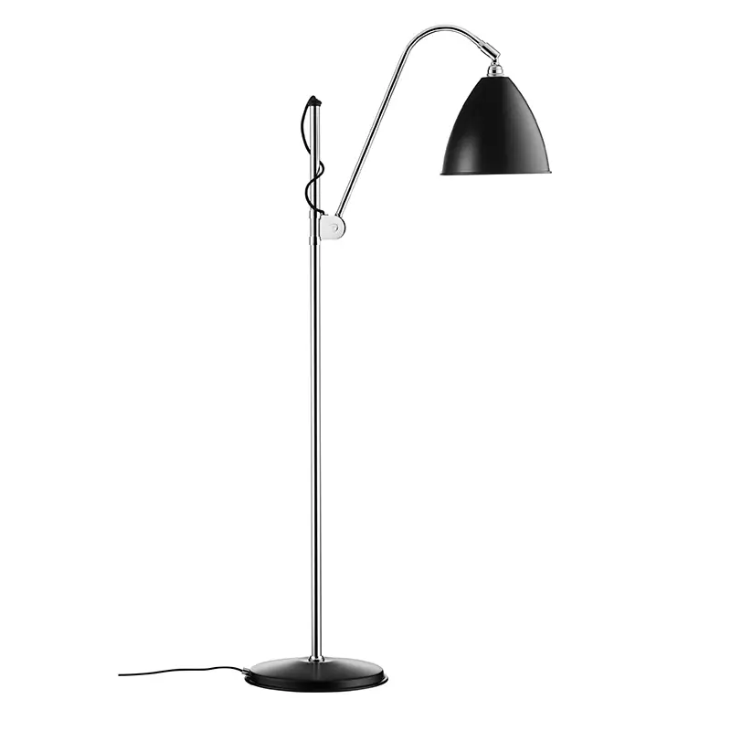 Meilleur Prix Lampadaire BESTLITE BL3M Chrome/ noirGUBI