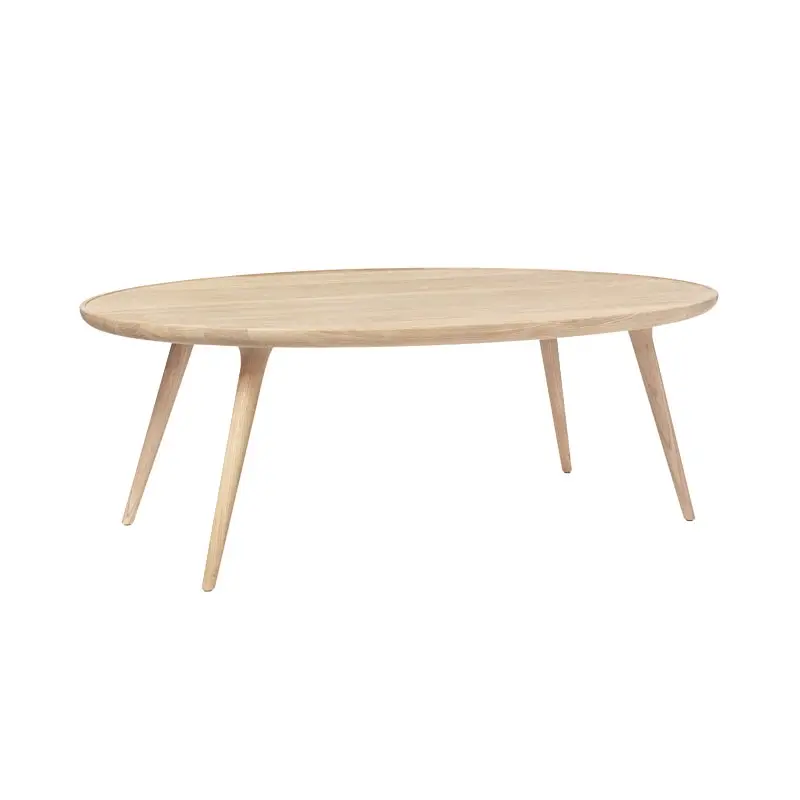 Promotion Coffee Table ACCENT Oval Matt lacquered oakMATER