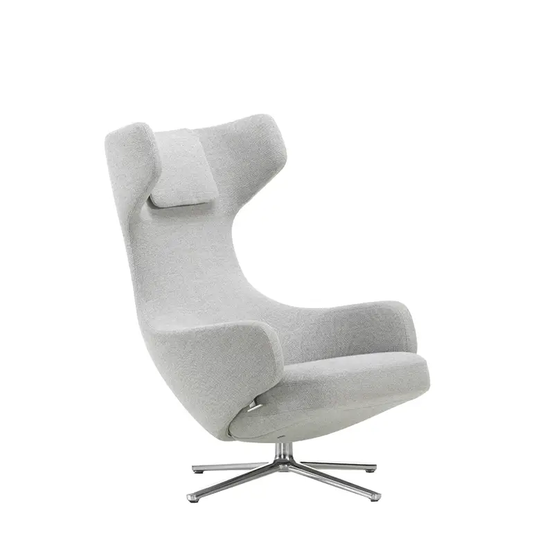 Meilleur Prix Easy chair GRAND REPOS Dumet ginger/ greyVITRA