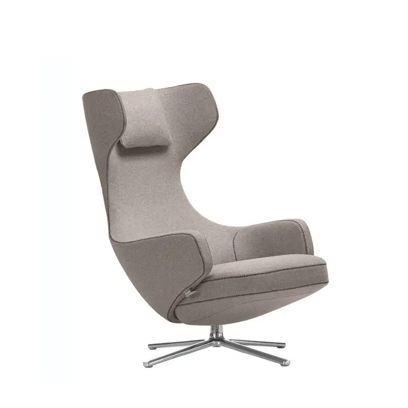 Seulement Aujourd'hui Fauteuil GRAND REPOS Cosy gris galetVITRA