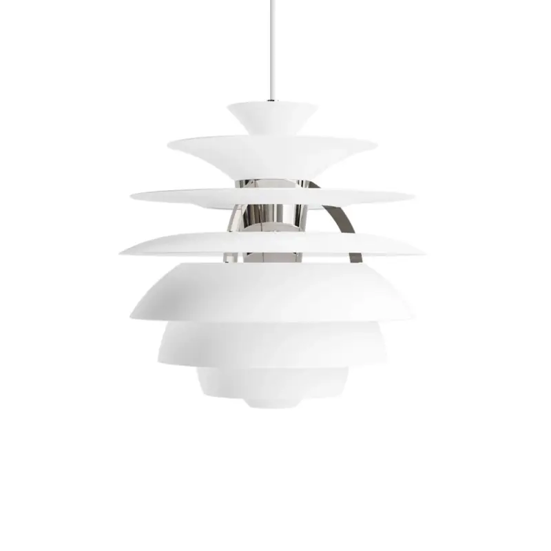 Pendant Light PH SNOWBALL Soft white/ chromeLOUIS POULSEN Bon Plan