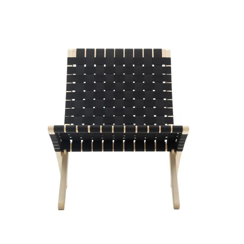Easy chair MG501 CUBA Soaped oak/ blackCARL HANSEN Usine Directe
