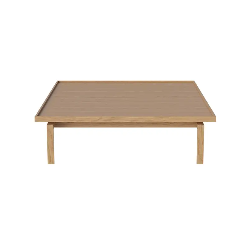 Table basse ELTON 96x96 Chêne huiléBOLIA Dernière Chance