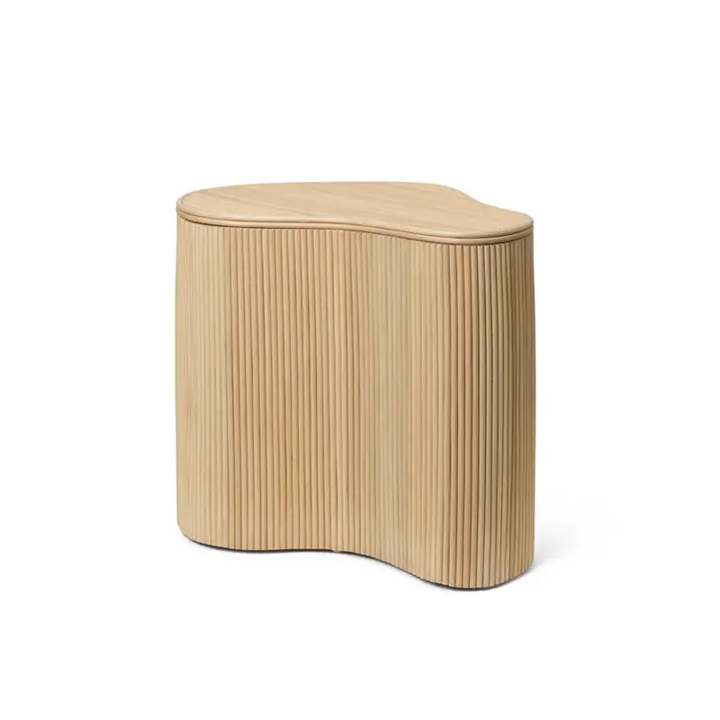 Commander Vite Side Table ISOLA STORAGE NaturalFERM LIVING