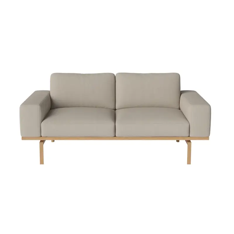 Sofa ELTON 2-seater Soil SandBOLIA Haute Qualité