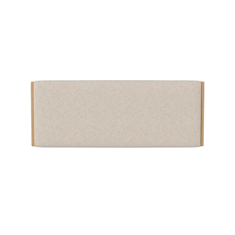 Réduction Lit Tête de lit HAVEN Monza beige/ chêne huiléBOLIA