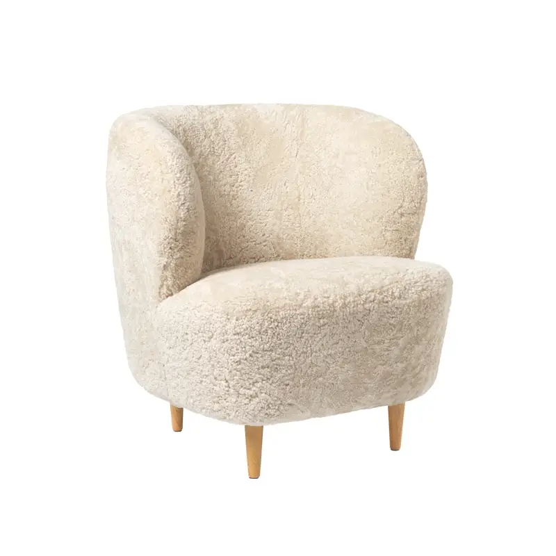 Fauteuil STAY SHEEPSKIN MoonlightGUBI Meilleur Prix