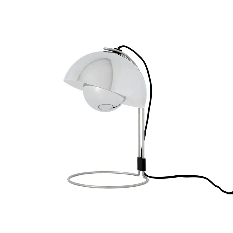Petit Prix Table Lamp FLOWERPOT VP4 ChromeAND TRADITION