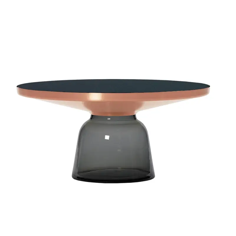 Nouveauté Coffee Table BELL COFFEE COPPER Quartz greyCLASSICON