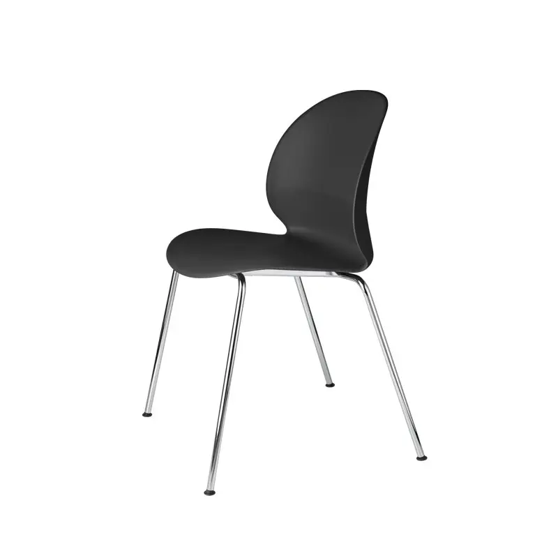 Dining Chair N02 RECYCLE 4 feet BlackFRITZ HANSEN Populaire