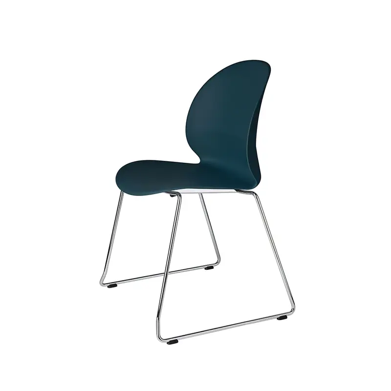Dining Chair N02 RECYCLE cantilever Dark blueFRITZ HANSEN Promotion