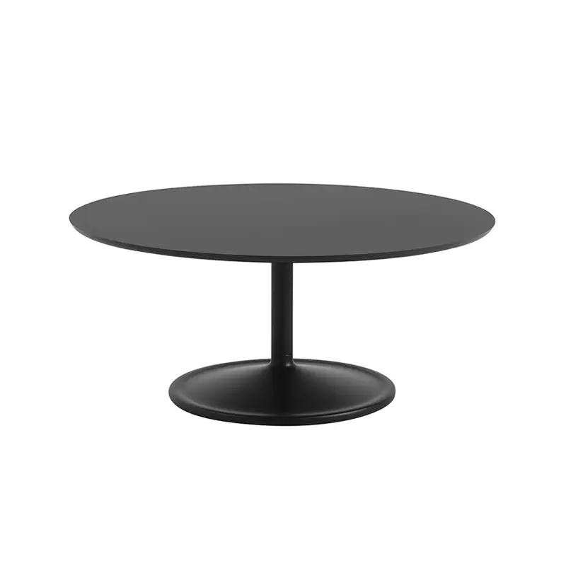 Coffee Table SOFT Ø 95 BlackMUUTO Vente Directe