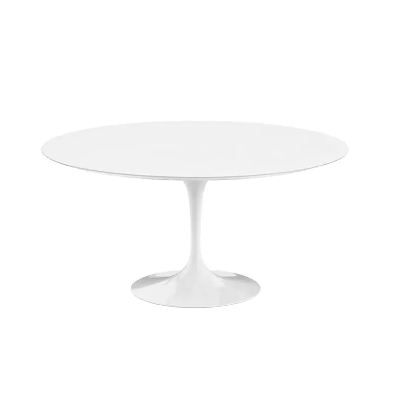 Meilleure Vente Table SAARINEN plateau stratifié Ø 152 BlancKNOLL