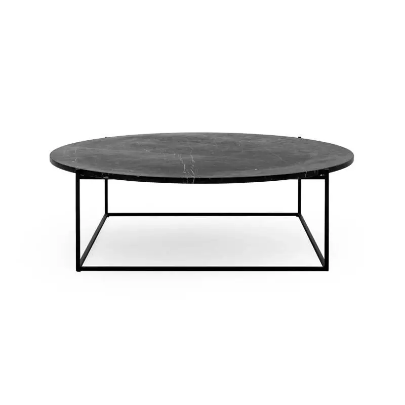 Quantité Limitée Table basse CIRCLE Marbre noir/ noirWENDELBO