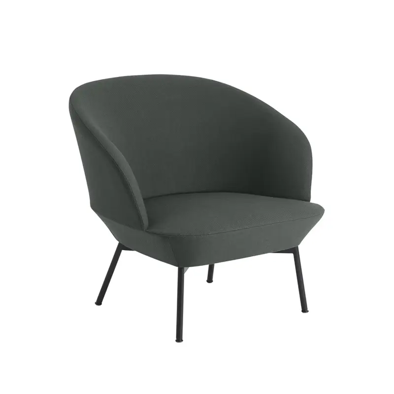 Acheter Direct Easy chair OSLO LOUNGE Twill Weave 990/ blackMUUTO