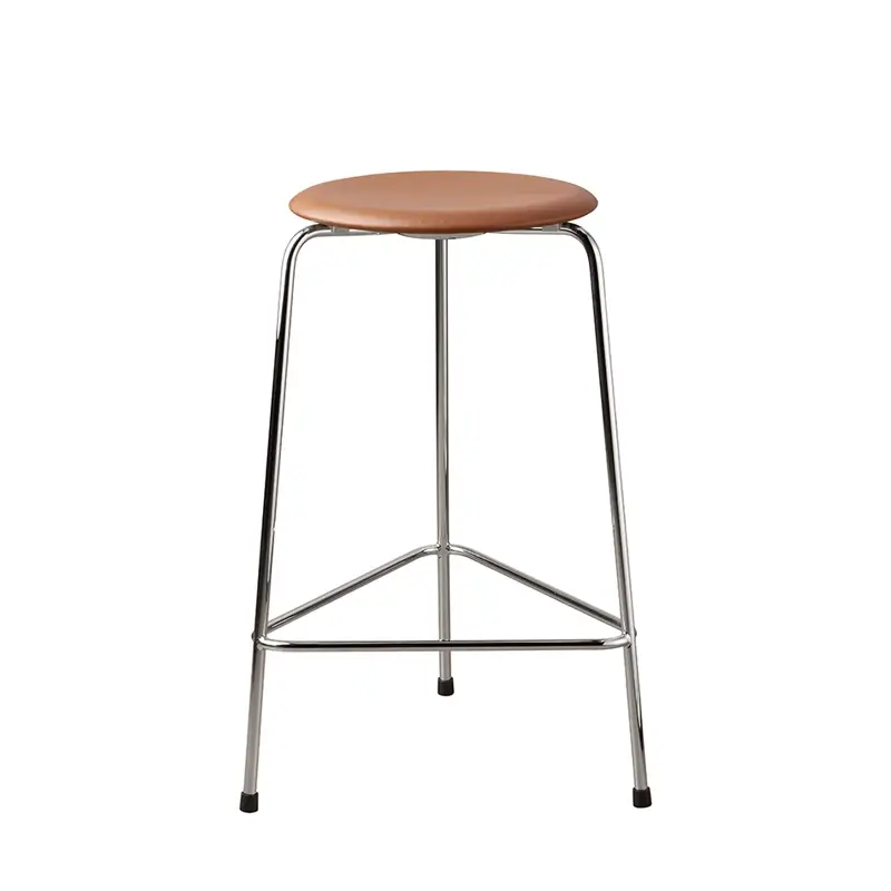 Tabouret haut HIGH DOT Marron walnutFRITZ HANSEN Satisfait Ou Remboursé
