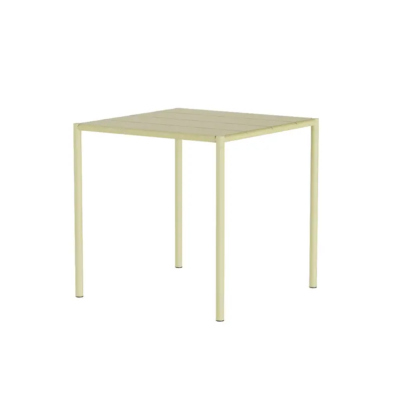 Réduction Table extérieure Table SINE 75,5x75,5 JauneNINE
