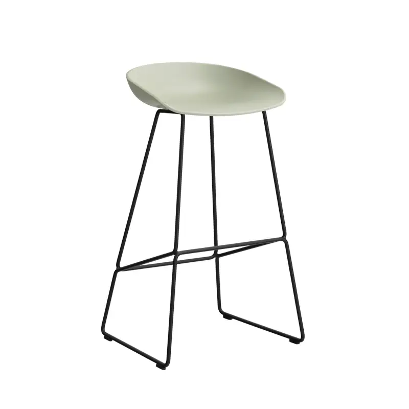 Prix Réduit Tabouret haut ABOUT A STOOL AAS 38 H75 Pastel greenHAY