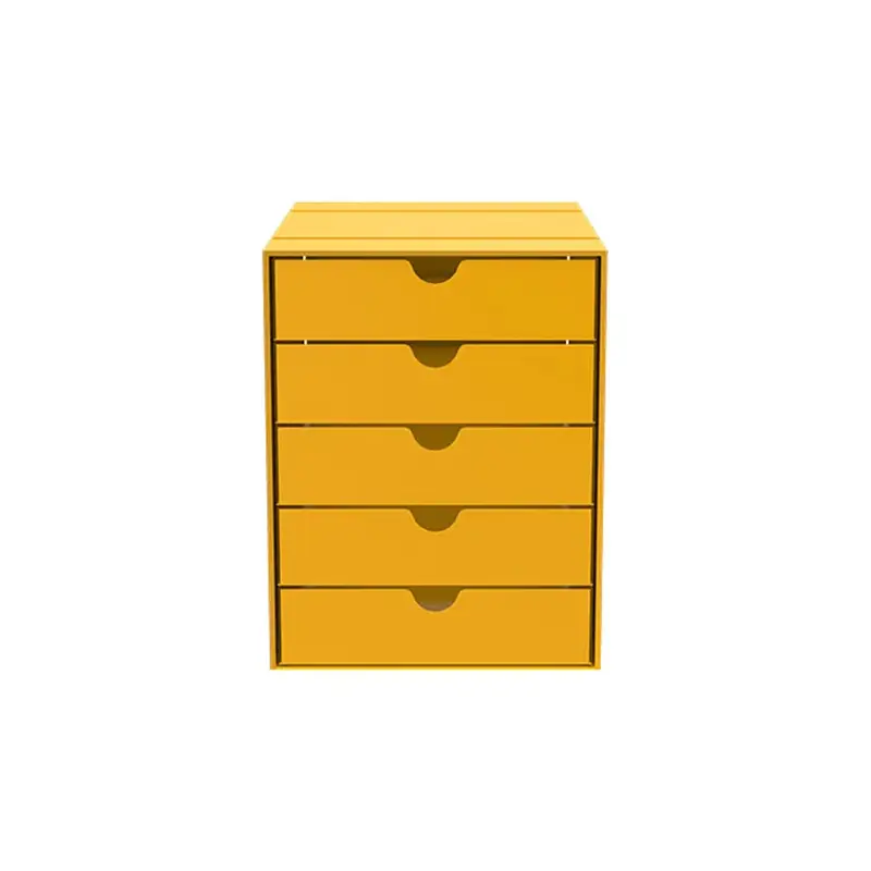 Small Storage Solution USM INOS 5-drawer box Gold yellowUSM HALLER Soldes