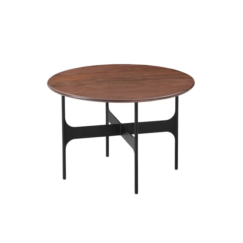 Coffee Table FLOEMA Medium WalnutWENDELBO Vente Flash