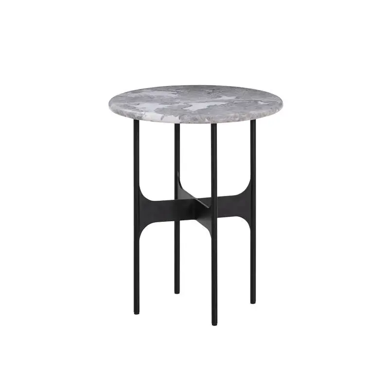 Side Table FLOEMA Small Grey Emperador marbleWENDELBO Must-Have