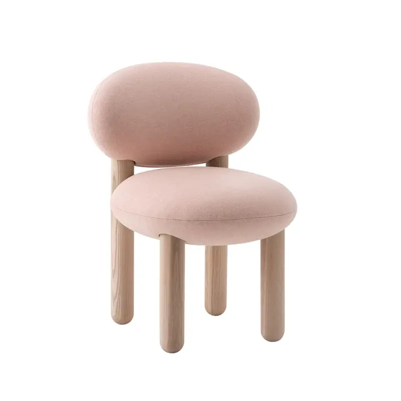 Usine Directe Chaise FLOCK CS2 Laine Woolland 03/ frêne naturelNOOM HOME