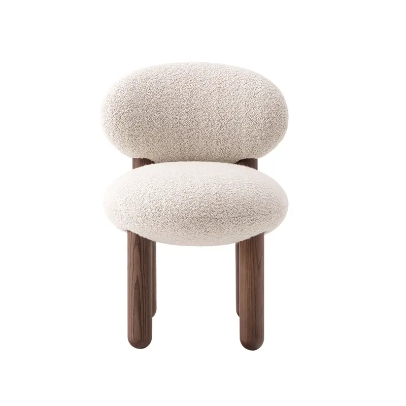 Populaire Dining Chair FLOCK CS2 Karakorum 007/ brown ashNOOM HOME