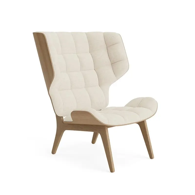 Easy chair MAMMOTH Barnum Bouclé 24/ natural oakNORR11 Remise