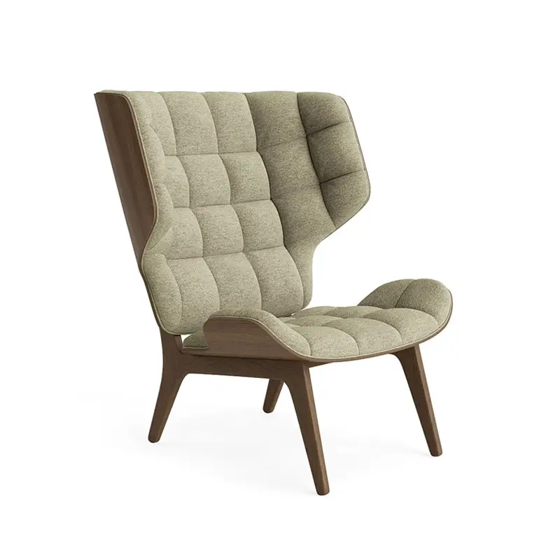 Satisfait Ou Remboursé Fauteuil MAMMOTH Barnum Bouclé 07/ chêne fumé clairNORR11