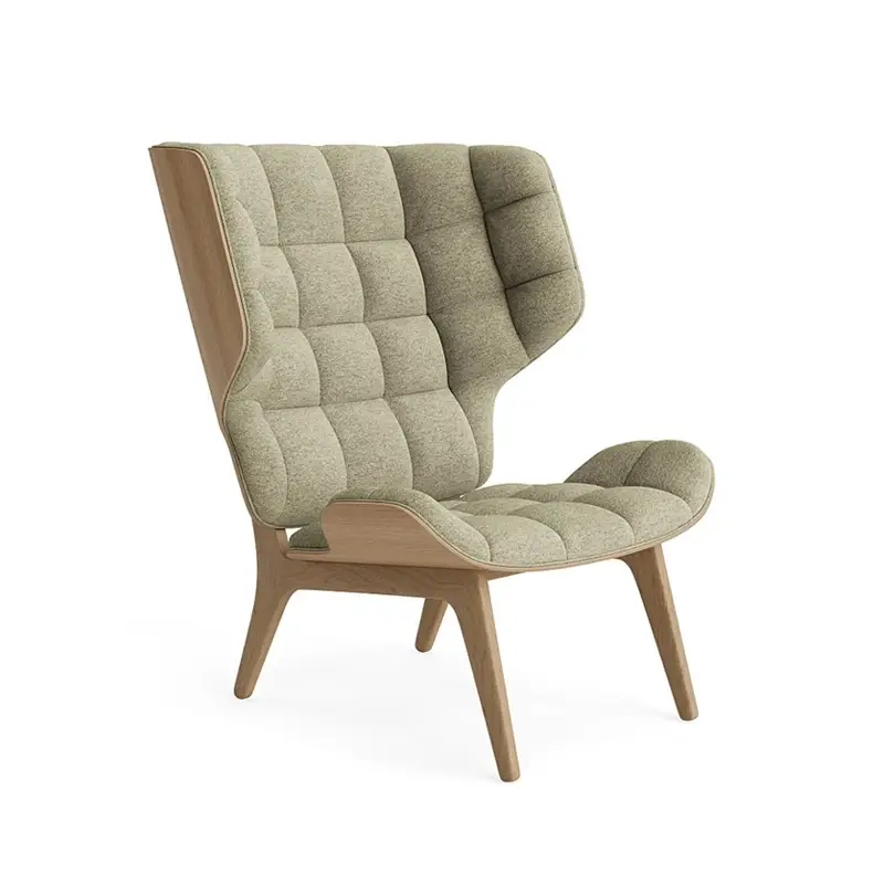 Marque Easy chair MAMMOTH Barnum Bouclé 07/ natural oakNORR11