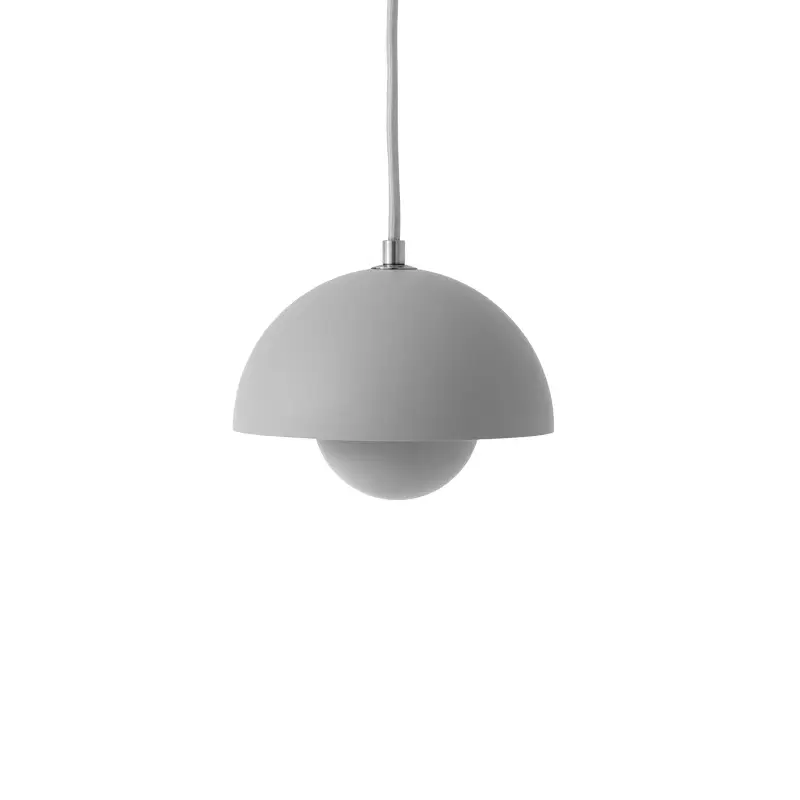 Pendant Light FLOWERPOT VP10 Matt light greyAND TRADITION Offre Spéciale