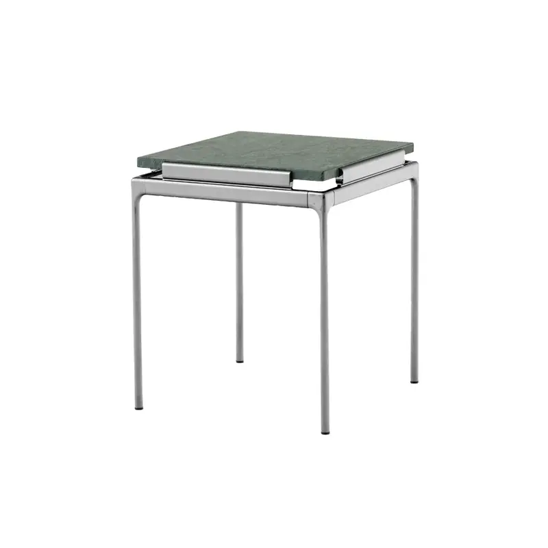 Side Table SETT LN11 Guatemala green marbleAND TRADITION Acheter En Ligne