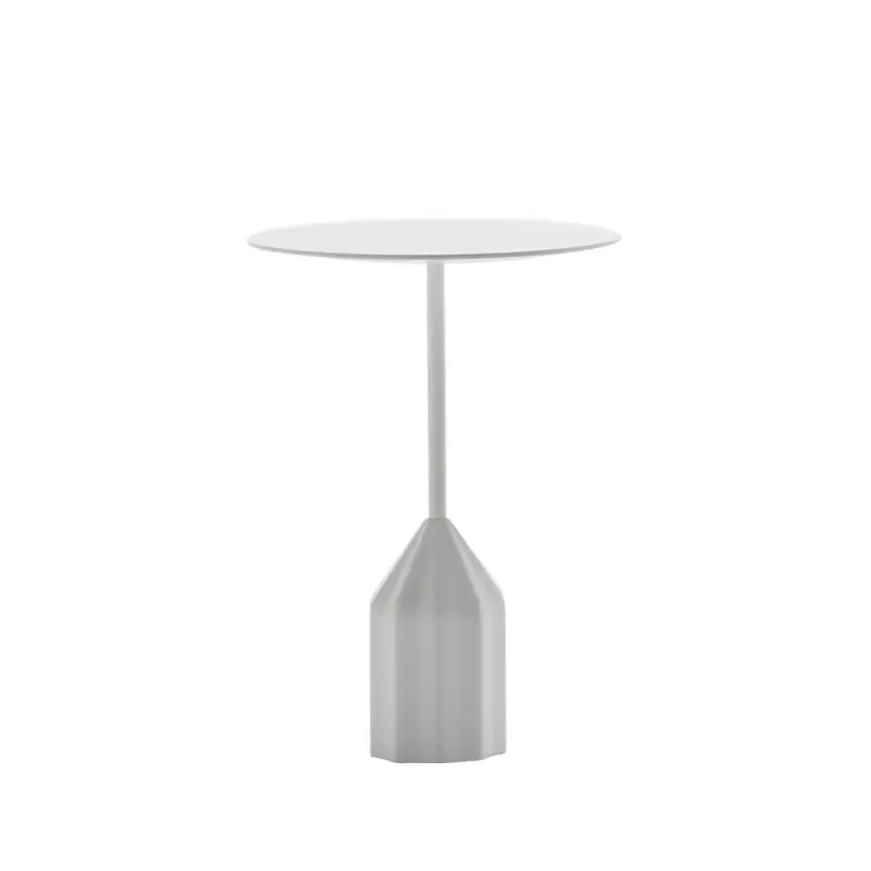 Side Table MINI BURIN WhiteVICCARBE Réduction