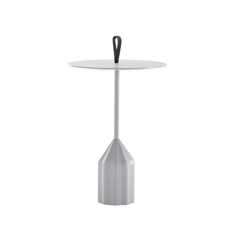 Achat Immédiat Side Table MINI BURIN with handle WhiteVICCARBE