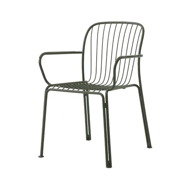Outdoor Chair and Small Lounge Chair THORVALD SC95 Small armchair Bronze greenAND TRADITION Bon Marché
