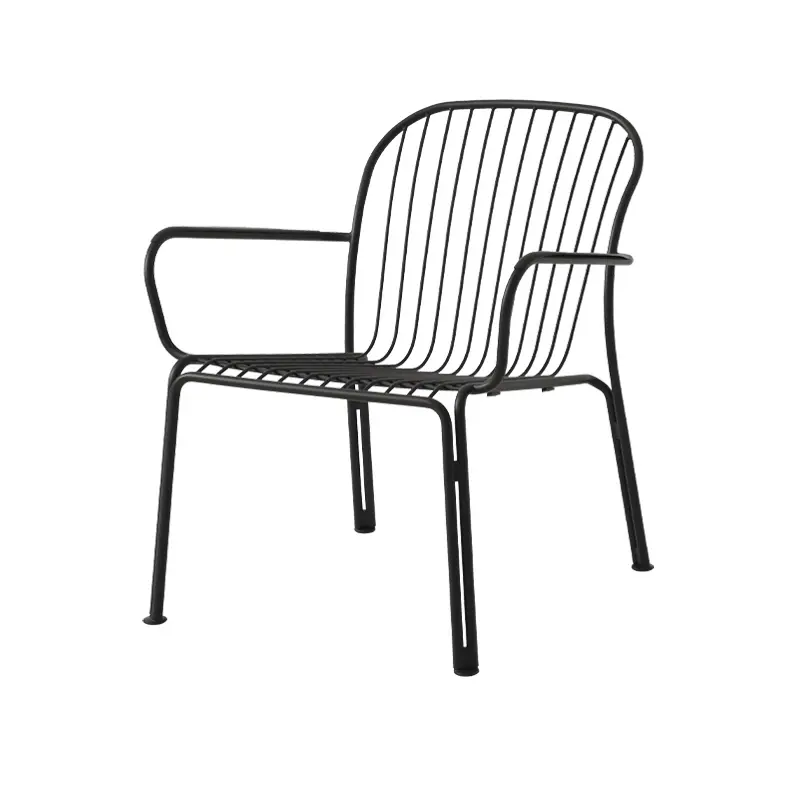 Usine Directe Fauteuil extérieur Fauteuil THORVALD SC101 NoirAND TRADITION