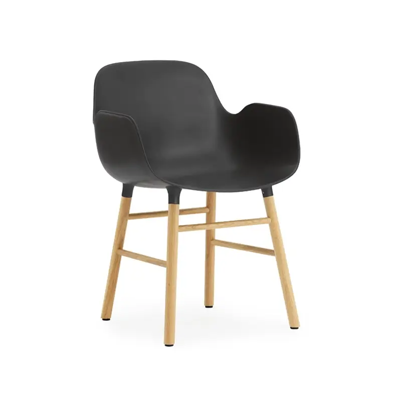 Dining Chair FORM ARMCHAIR BlackNORMANN COPENHAGEN Remise