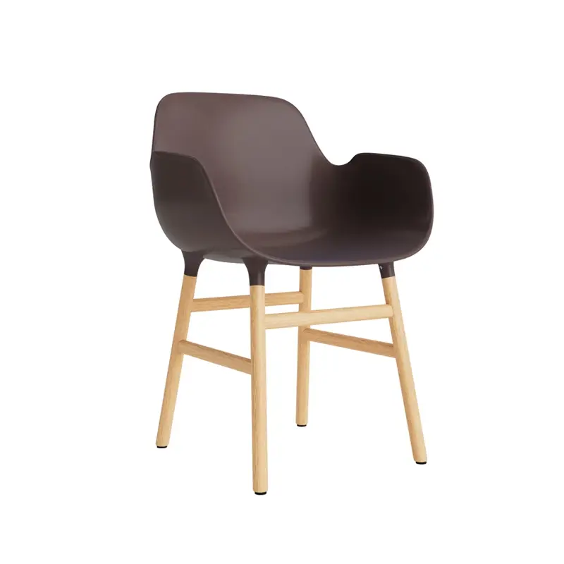 Soldes Dining Chair FORM ARMCHAIR BrownNORMANN COPENHAGEN