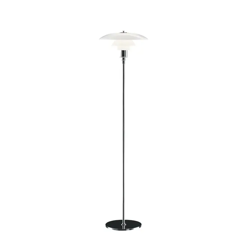 Floor Lamp PH 3 ½/2 ½ High-gloss chrome-platedLOUIS POULSEN Soldes