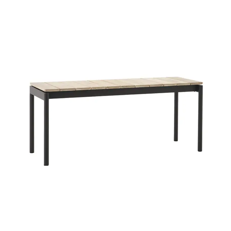 Banc extérieur Banc VILLE AV27 NoirAND TRADITION Dernier Modèle