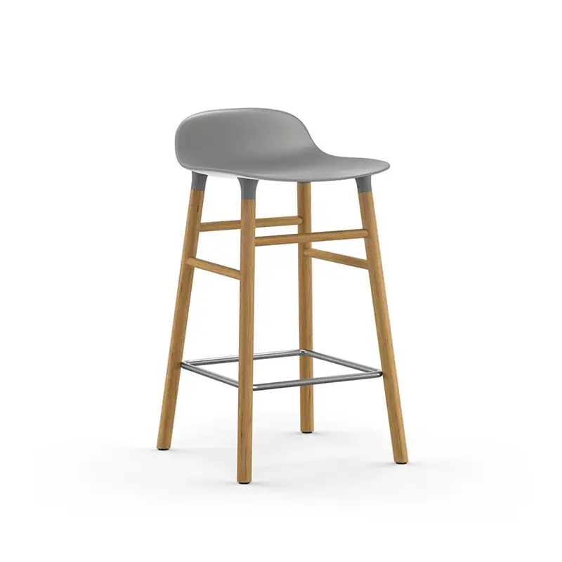 Bar Stool FORM BARSTOOL GreyNORMANN COPENHAGEN Commander Vite